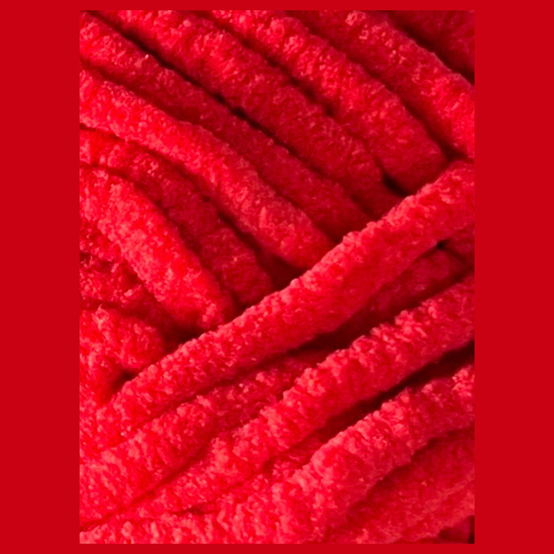 Fil Chenille - Rouge