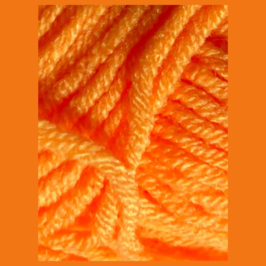 Laine coton mini - Orange