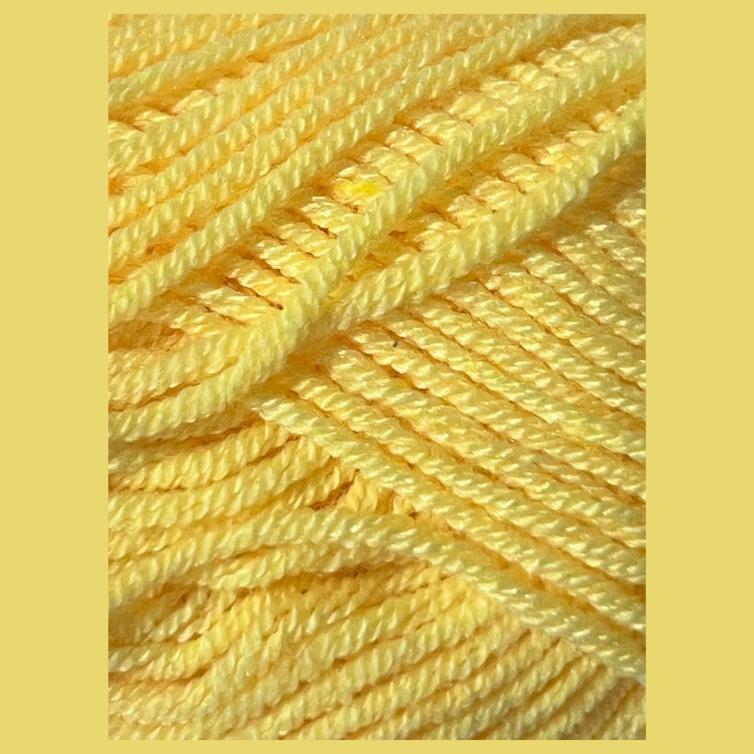Laine coton mini - Jaune