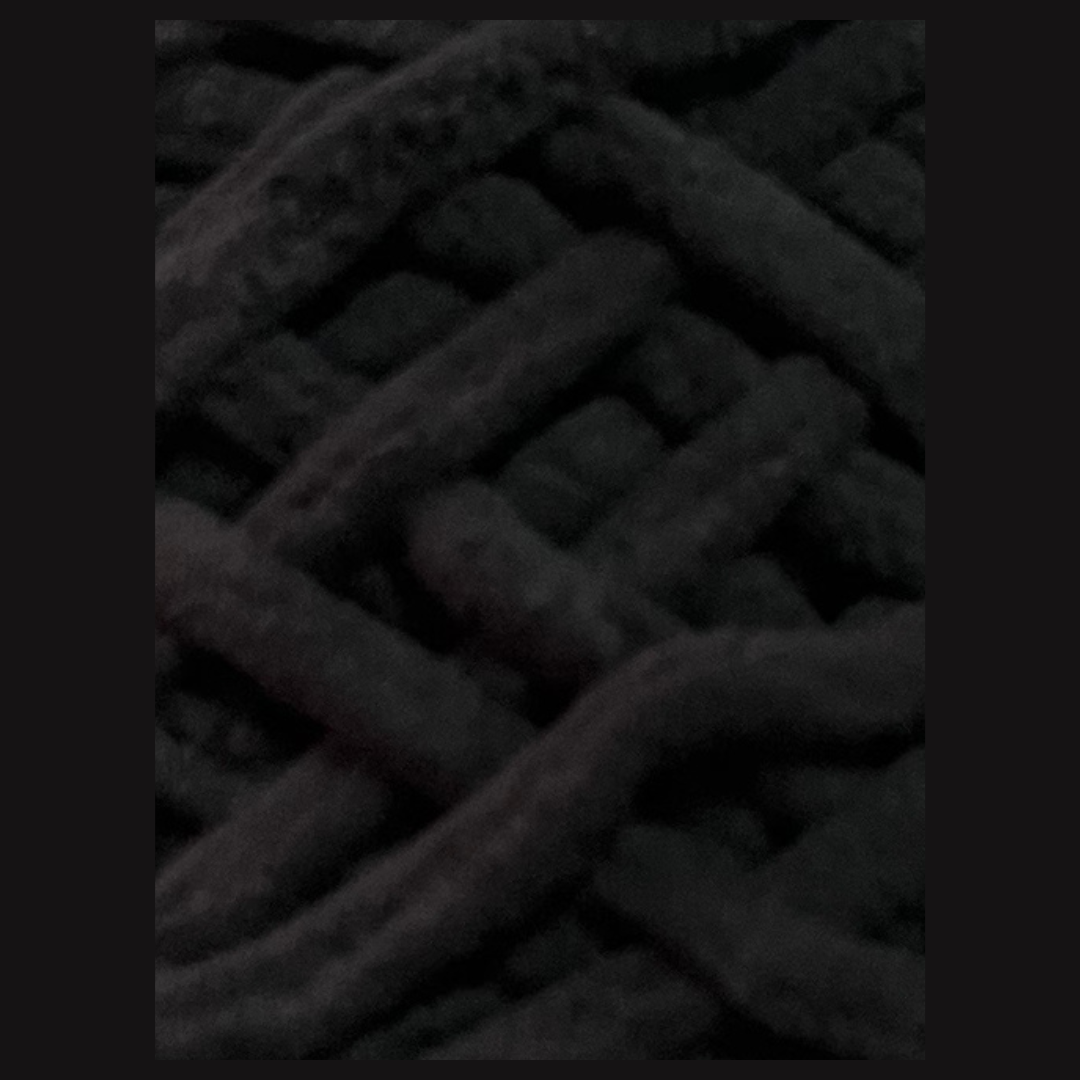 Blanket yarn  - Noir