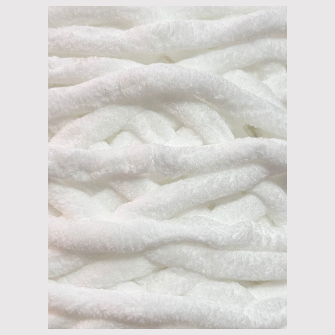 Blanket yarn  - Blanc