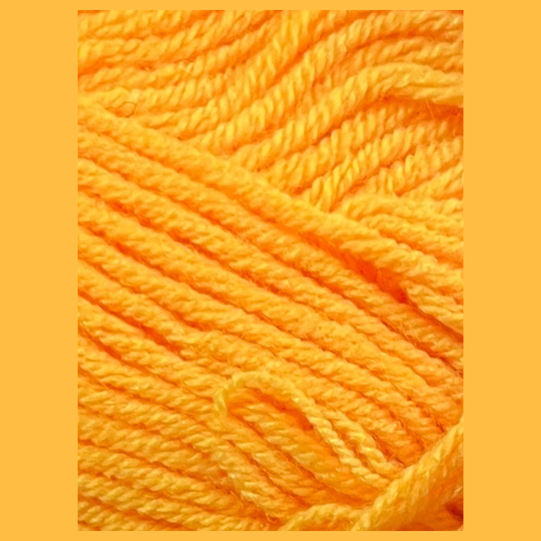 Laine coton mini - Jaune mangue