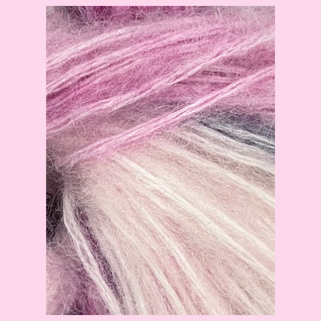 Laine mohair  - Motif 1 (épuisé)