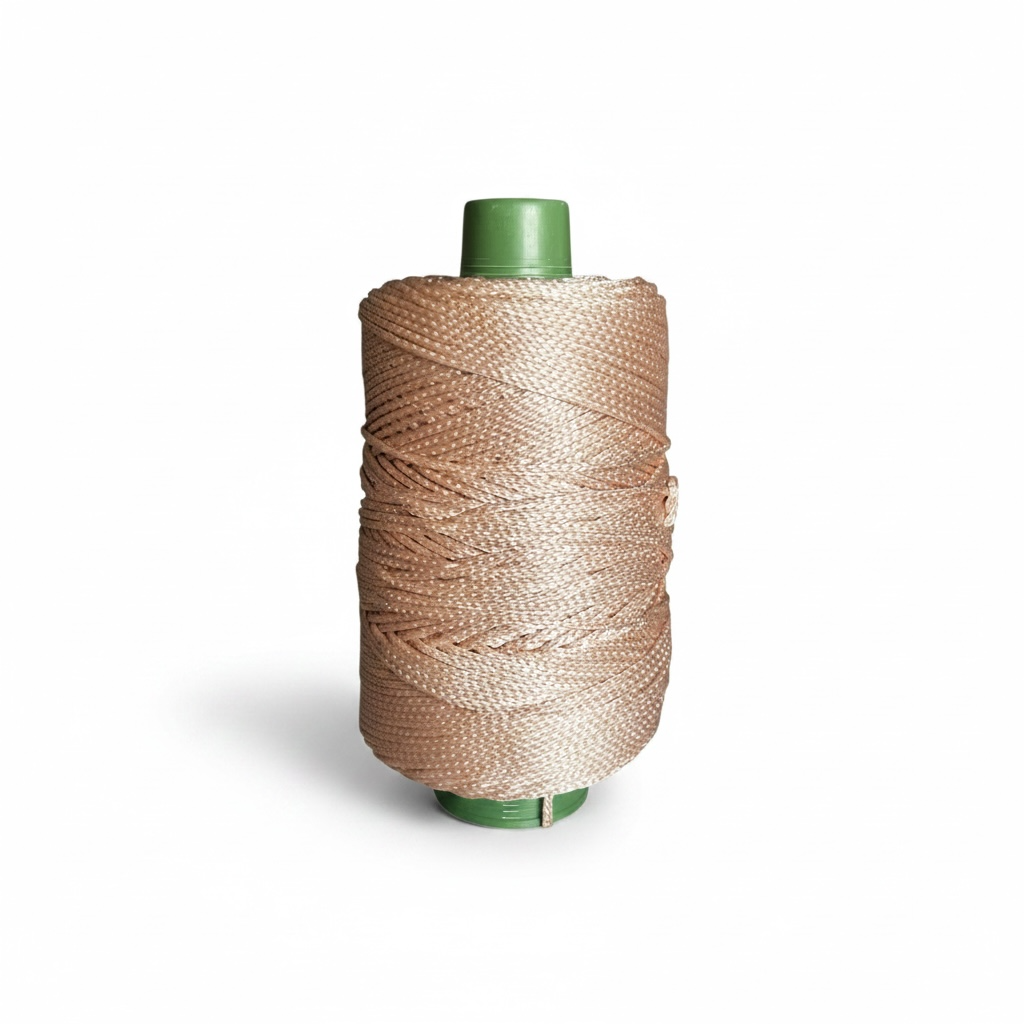 Fil macramé - Beige champagne