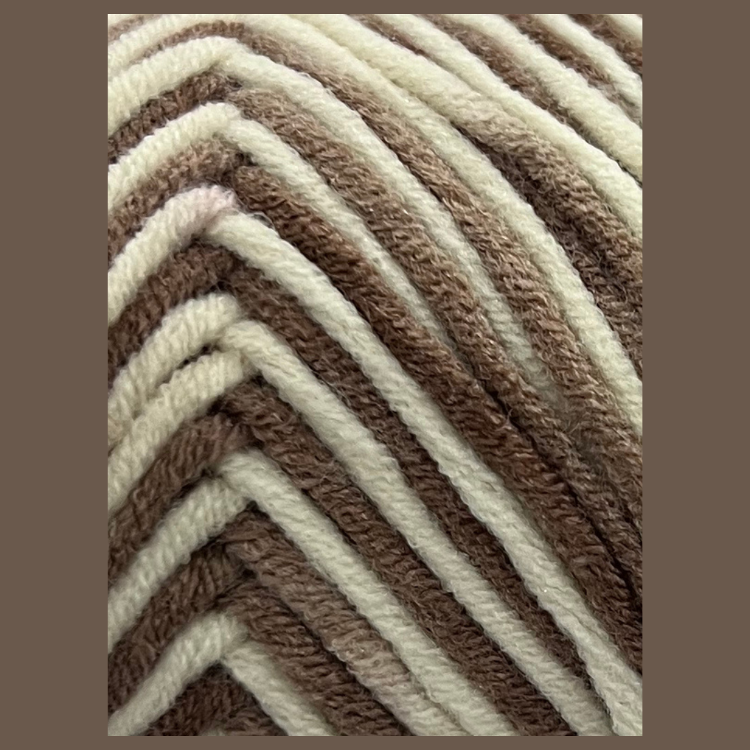 Laine acrylique multicolore  - Motif 2