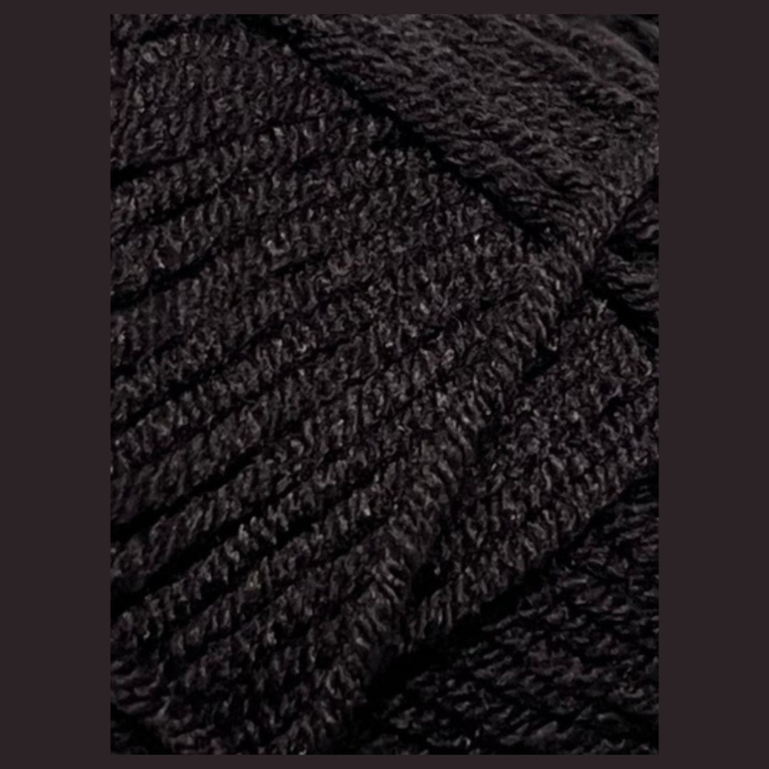 Laine coton mini - Brun ébène