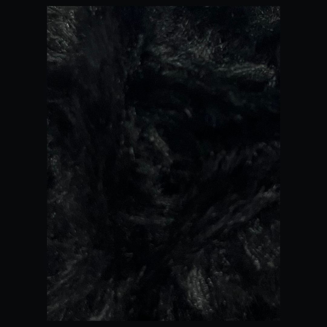 Fausse fourrure  - Noir