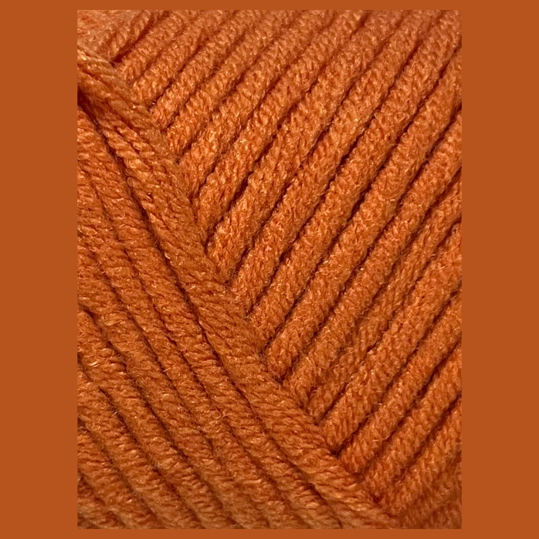Laine acrylique  - Orange