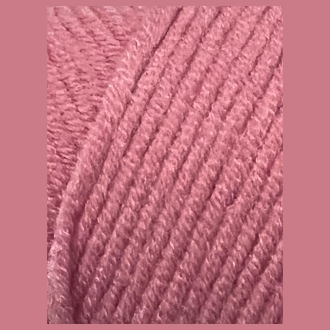 Laine acrylique  - Rose