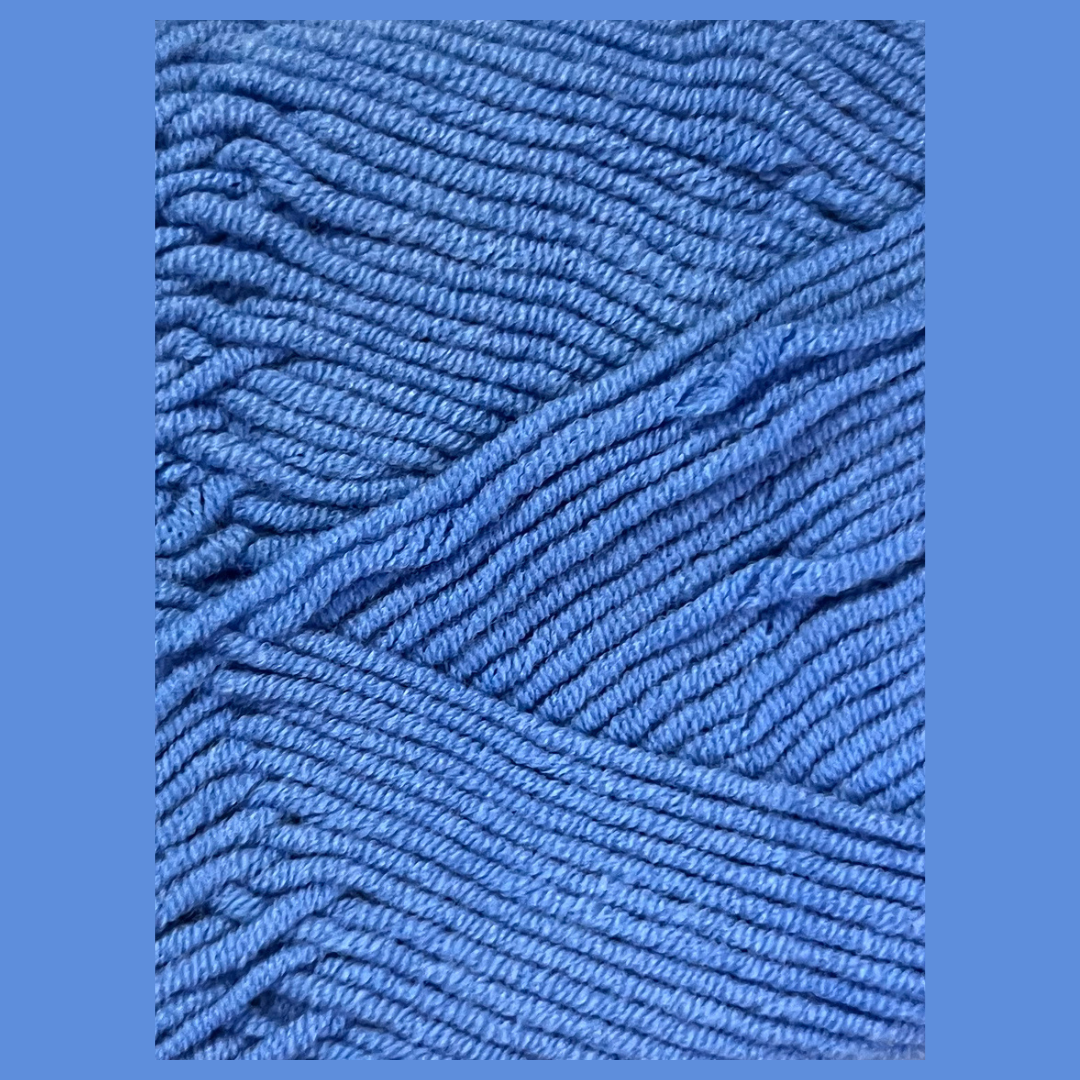 Laine Coton - Bleu