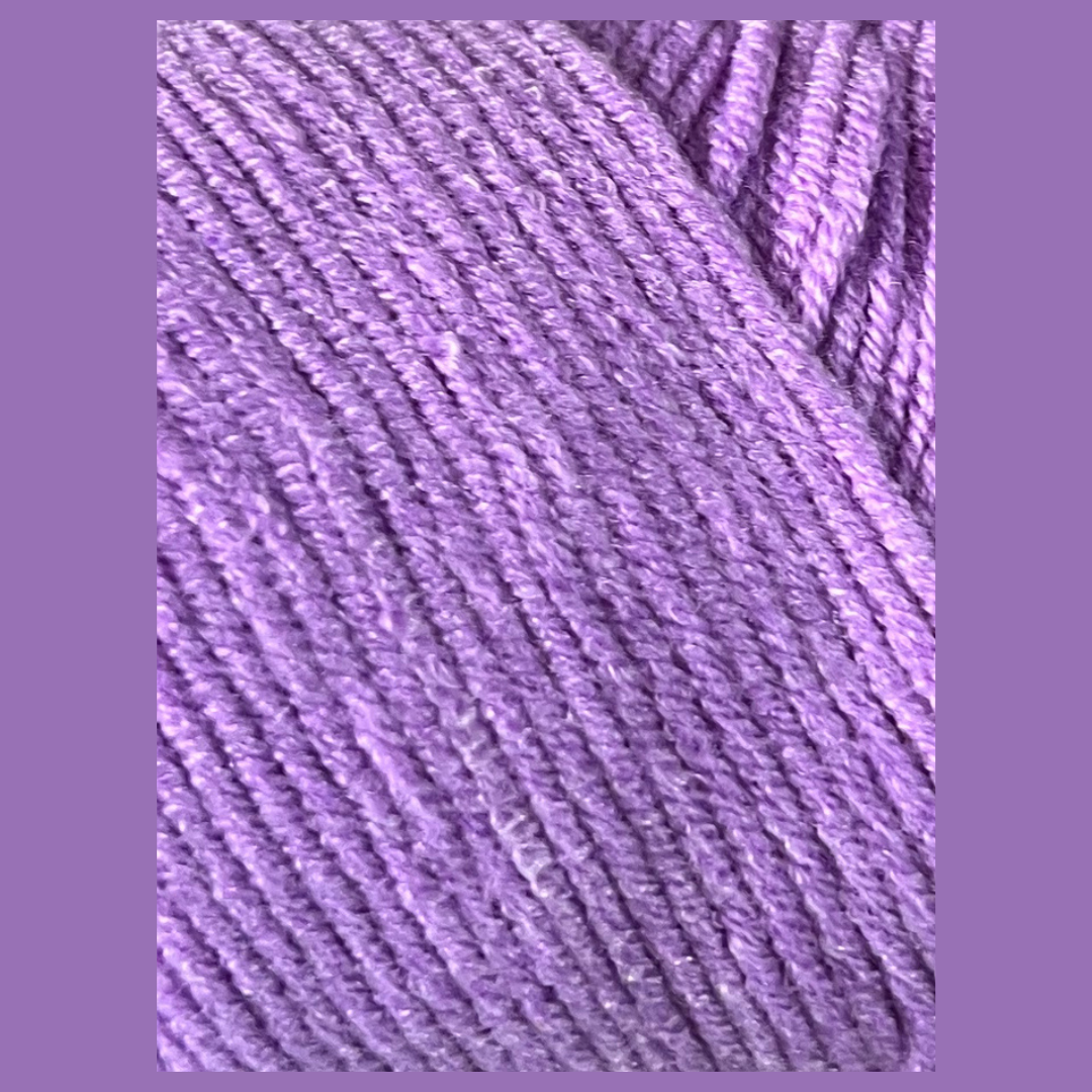 Laine coton XL - Violet