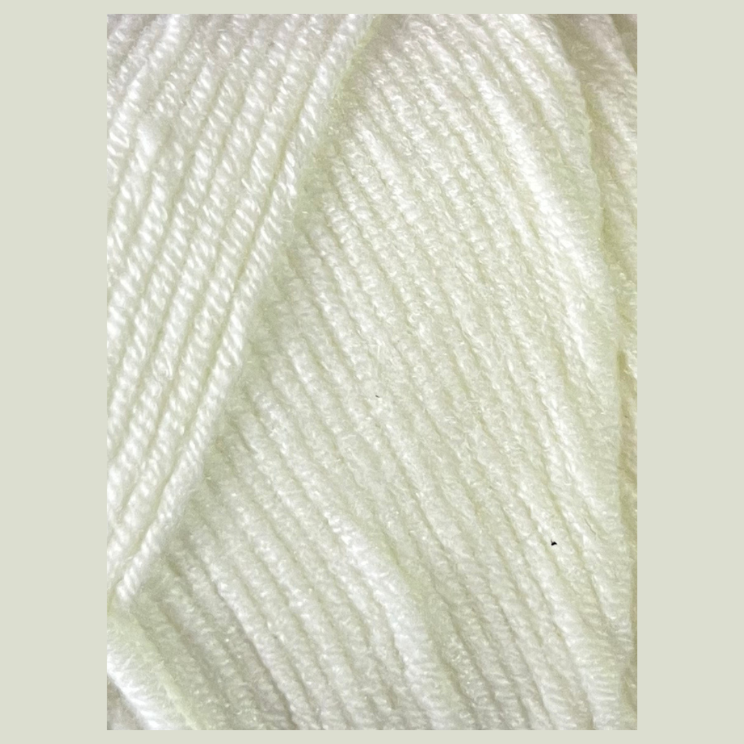Laine coton XL - Blanc cassé