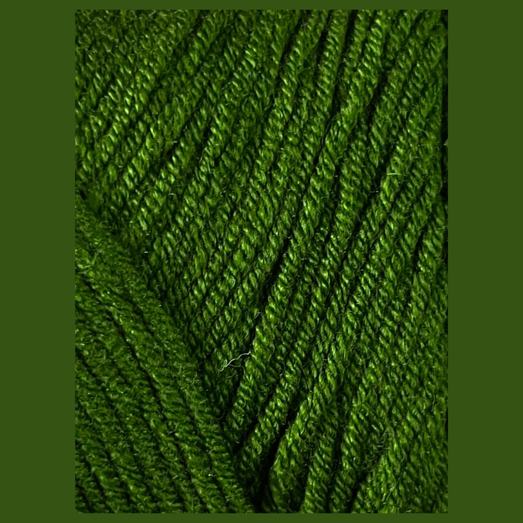 Laine coton XL - Vert