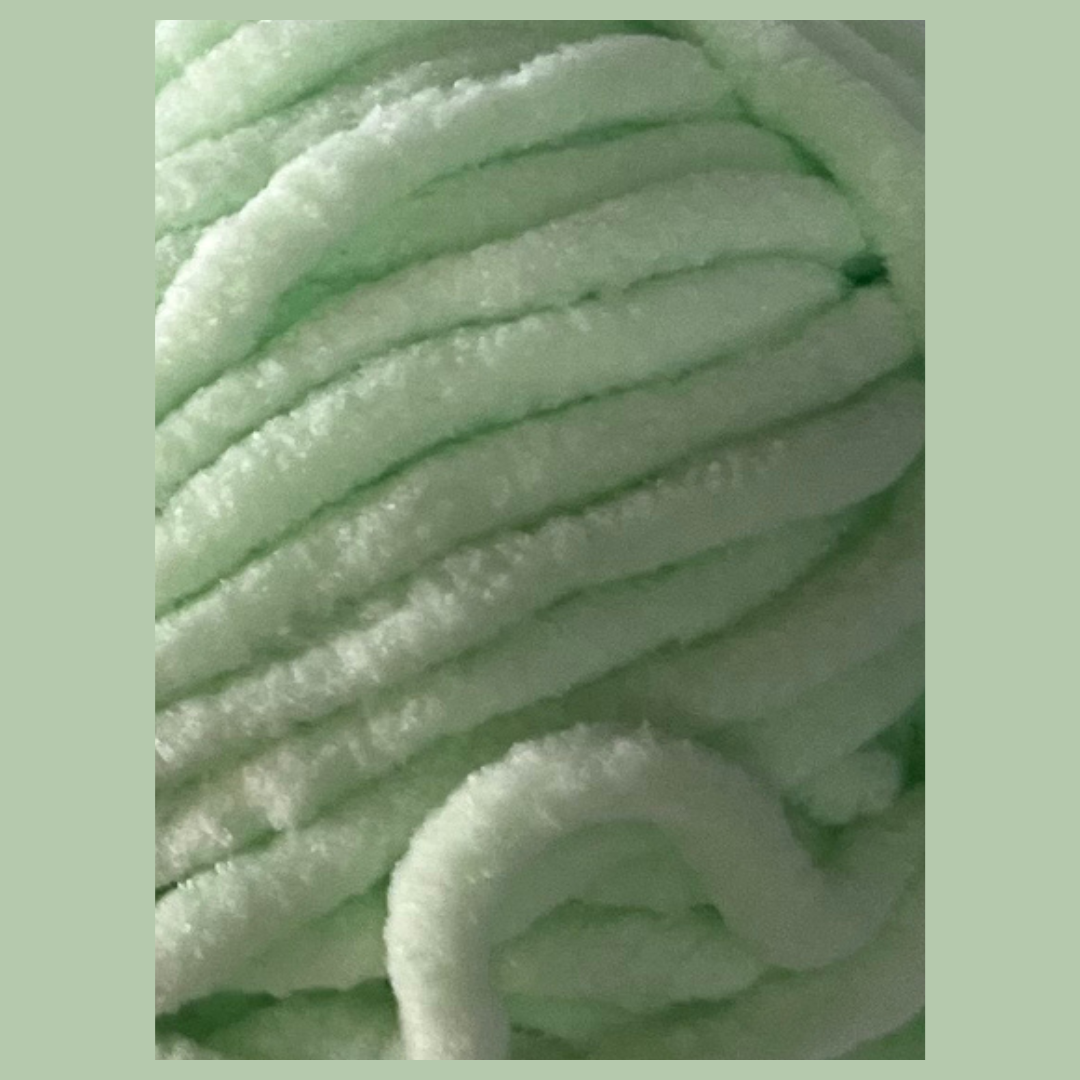Fil Chenille 50g - Vert menthe