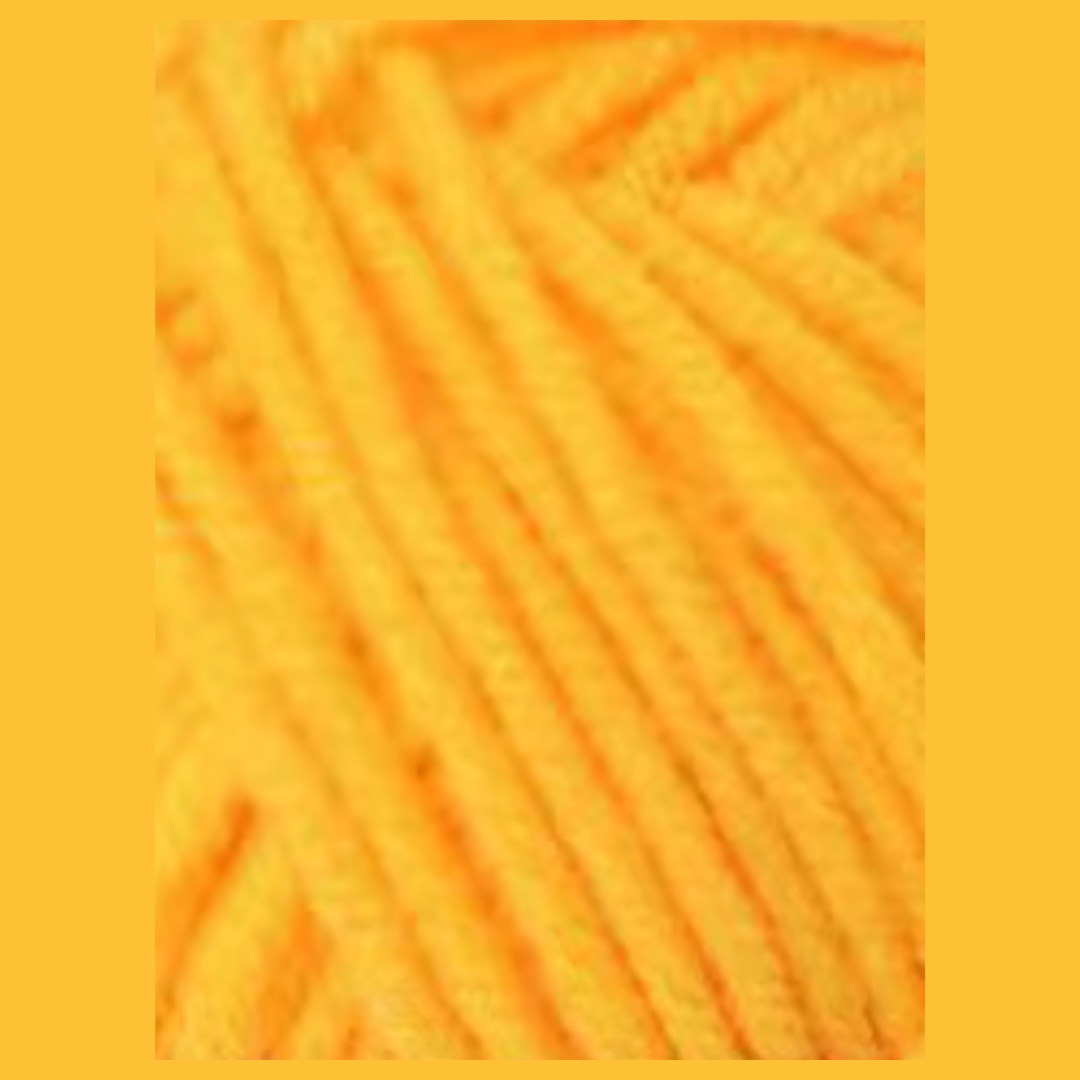 Laine acrylique mini 25g - Jaune mangue
