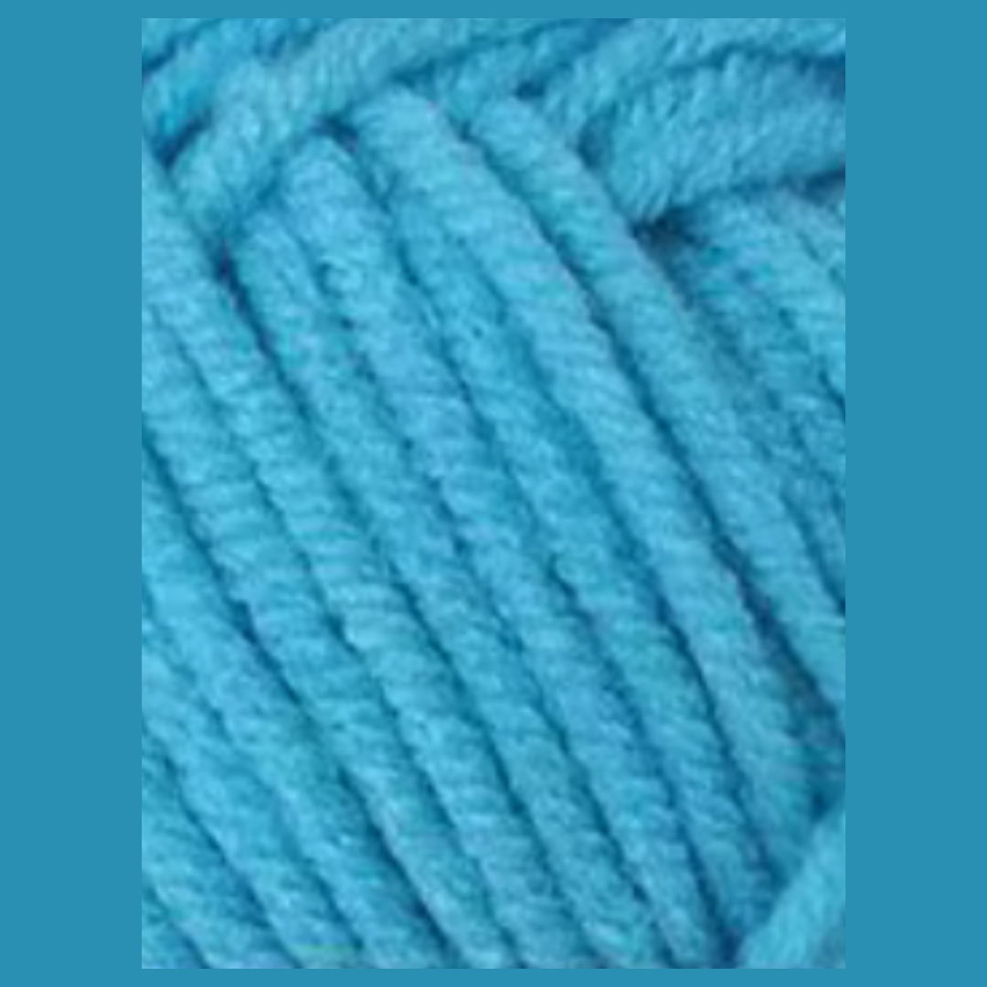 Laine acrylique mini 25g - Bleu turquoise