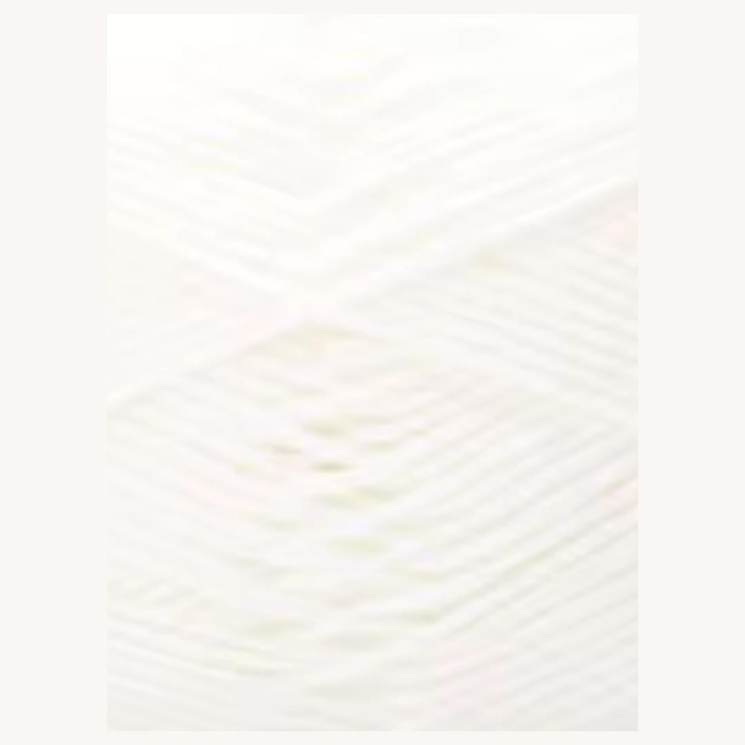 Laine Coton 100g - Blanc