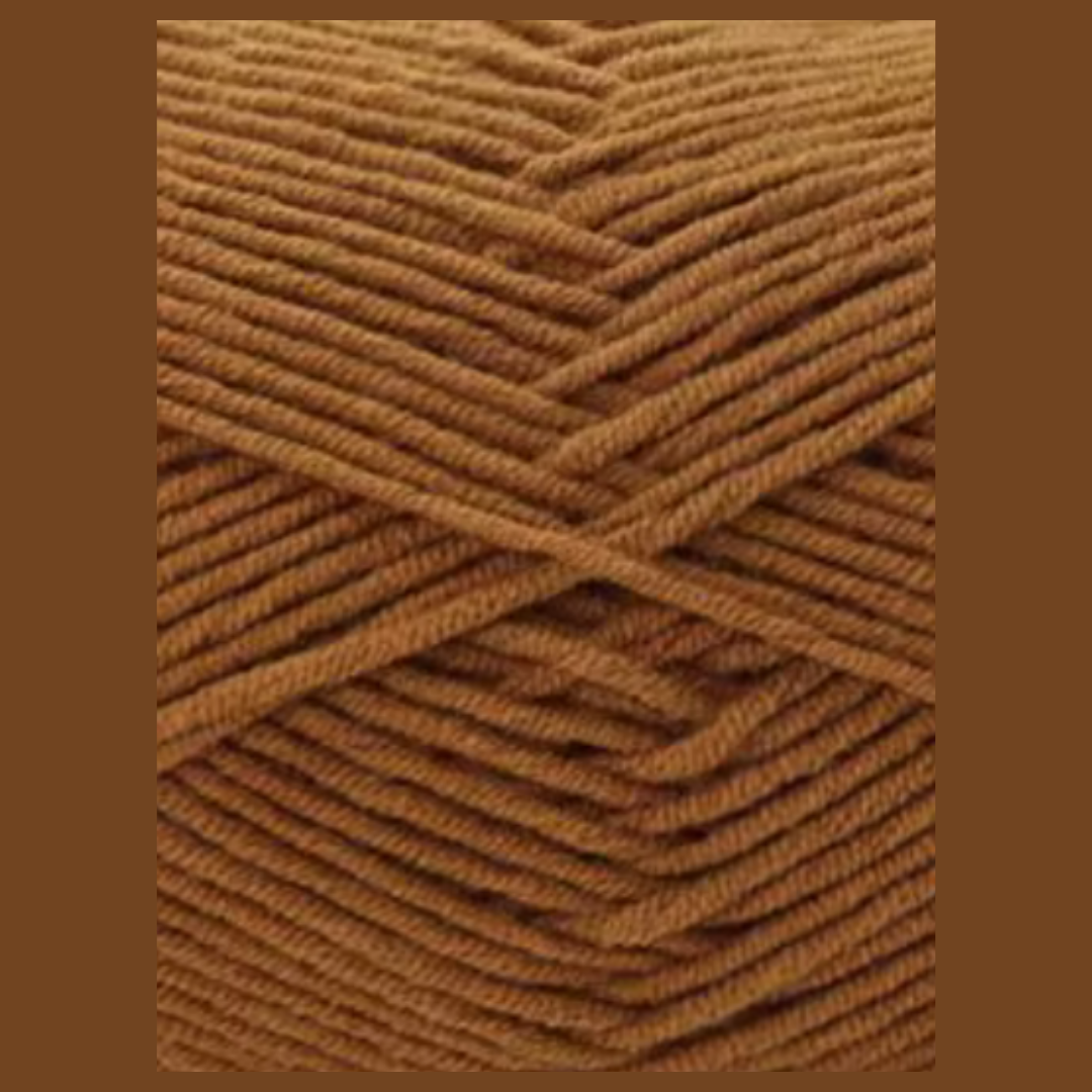 Laine Coton 100g - Marron clair