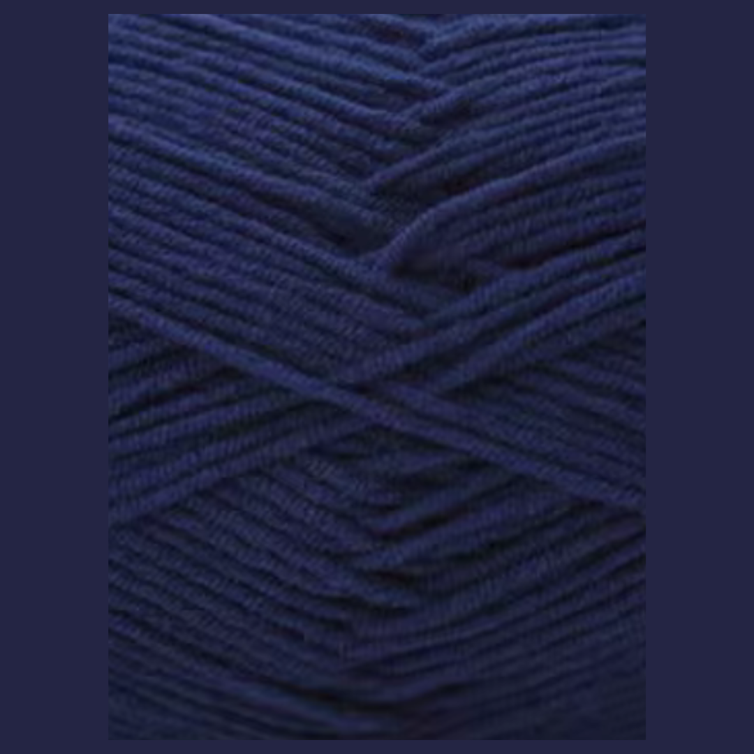 Laine Coton 100g - Bleu de nuit