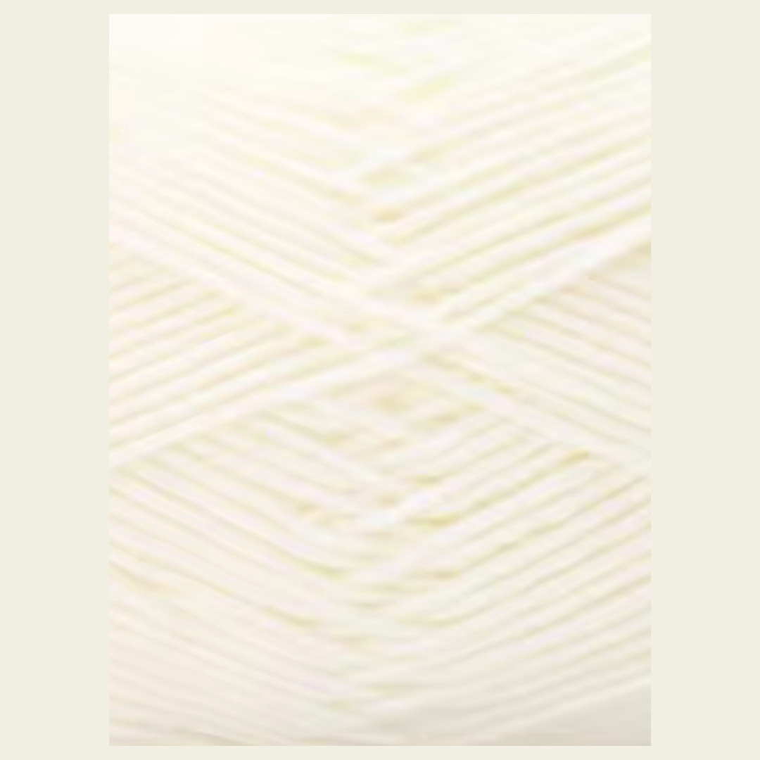 Laine Coton 100g - Blanc cassé