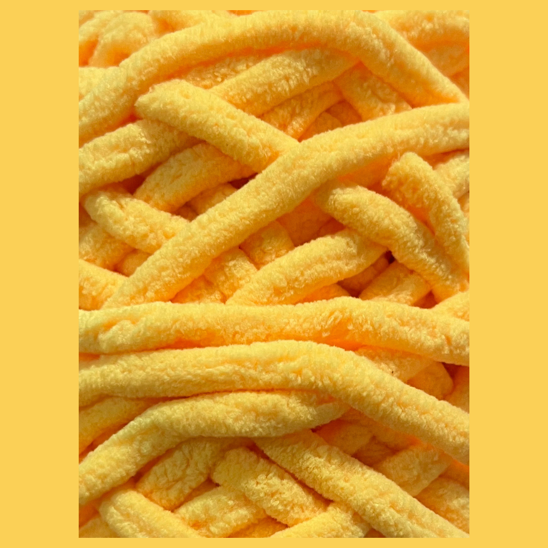 Blanket yarn 100g - Jaune mangue