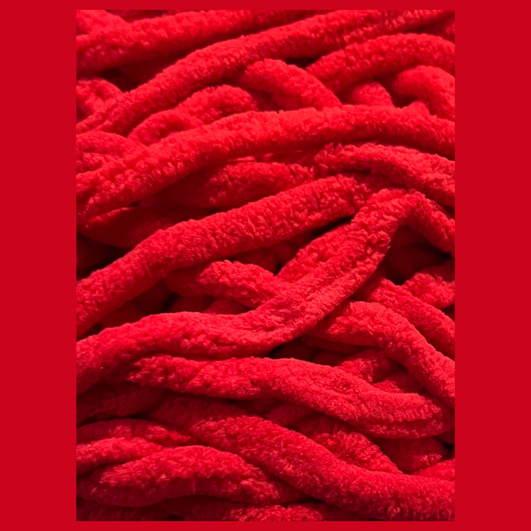 Blanket yarn 100g - Rouge vif