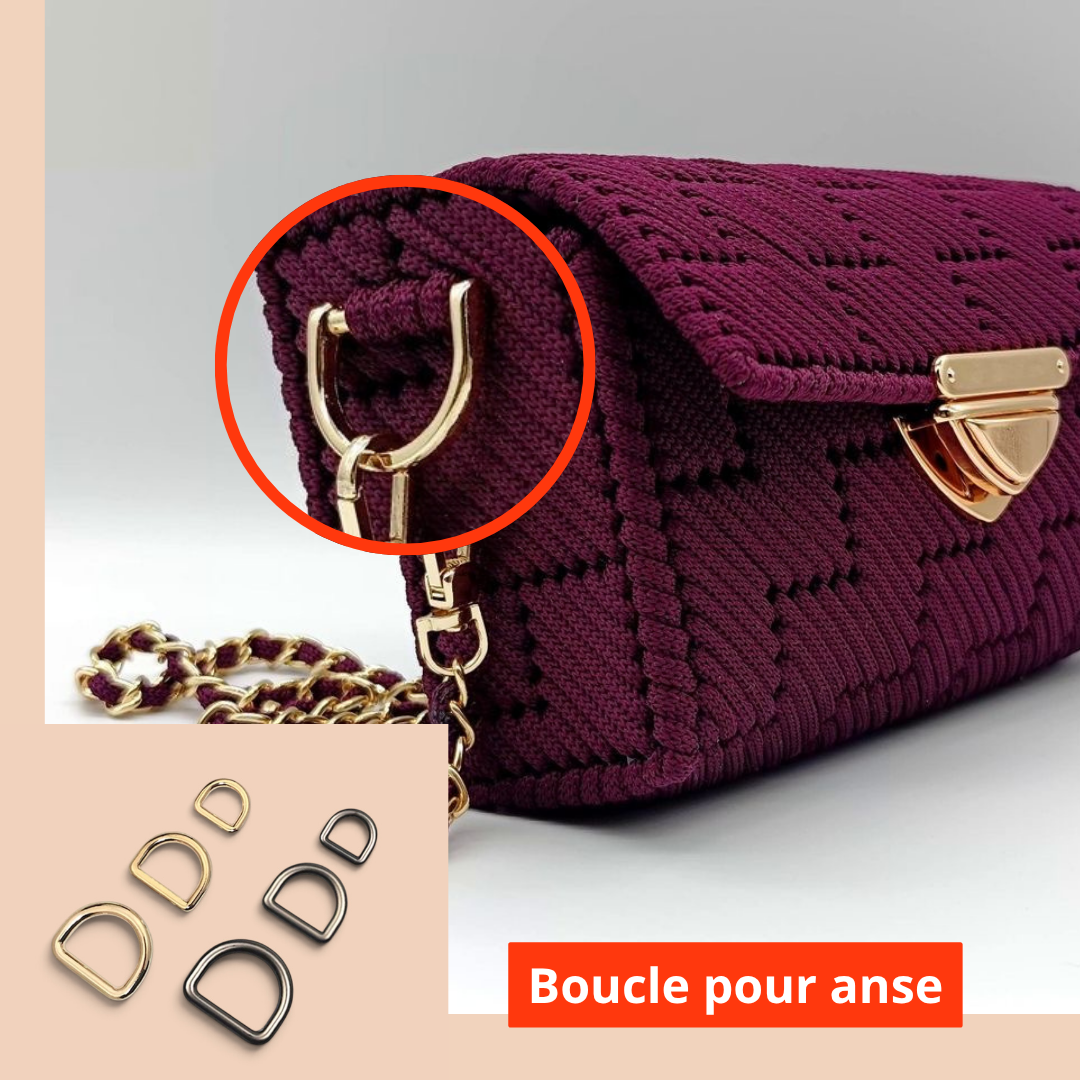 Pair de boucle pour anse 