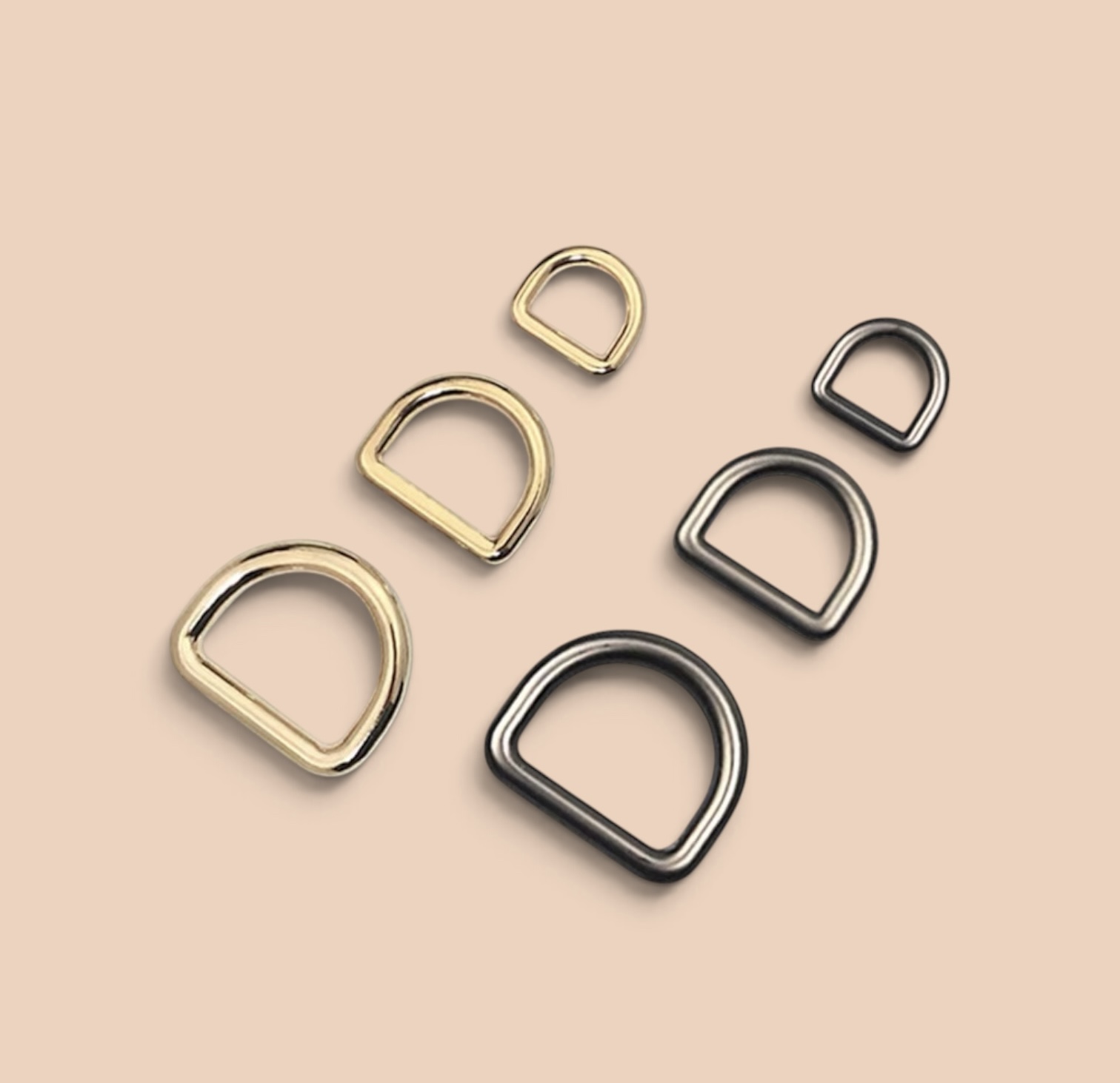 Pair de boucle pour anse  - Moyen 30 mm