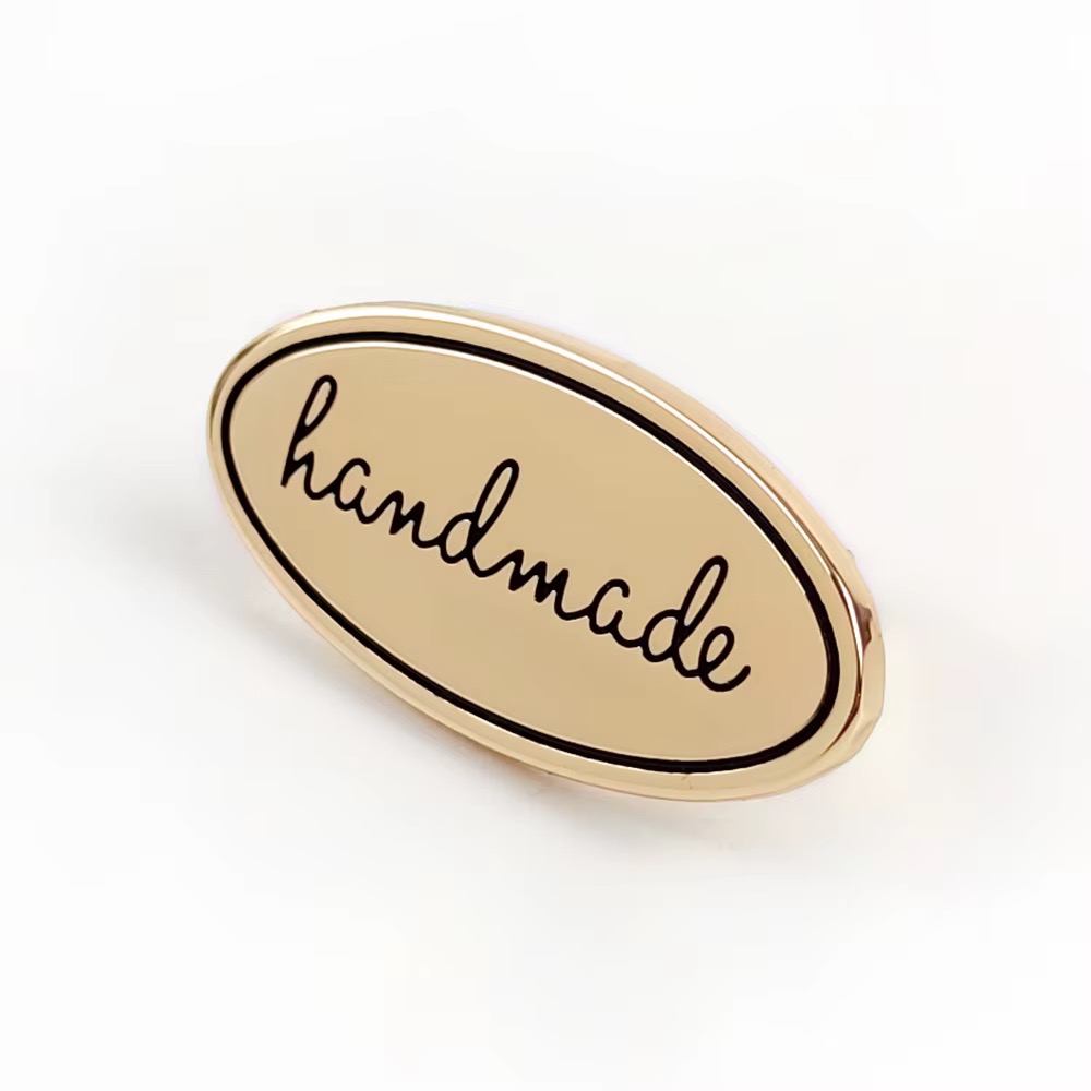 Etiquette “handmade”  - Doré