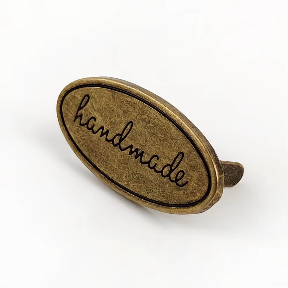 Etiquette “handmade”  - Bronze