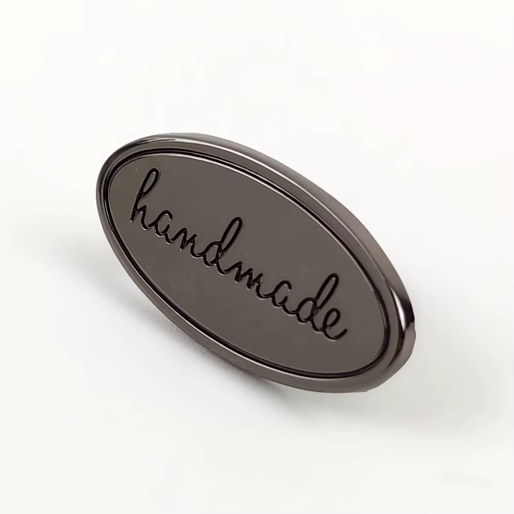 Etiquette “handmade”  - Noir
