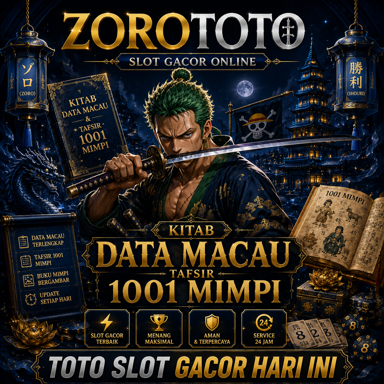 ZOROTOTO > Link Resmi Bandar Slot Gacor Server Ringan Sensasi Spin Tercepat