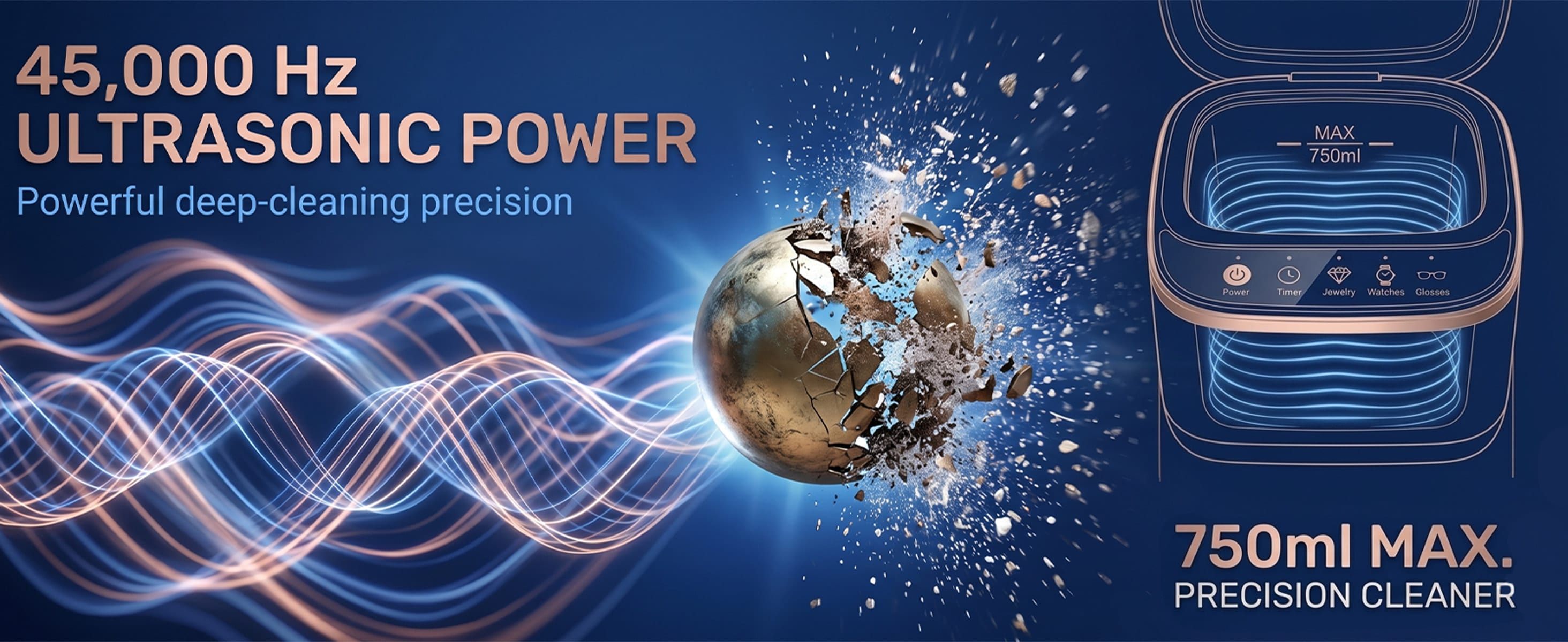 45,000Hz Ultrasonic Power