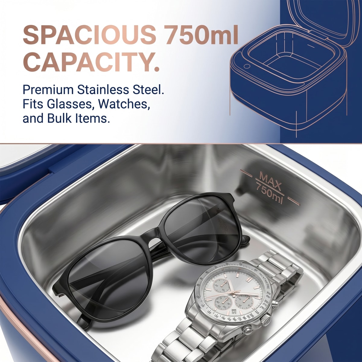 Spacious Tank Capacity