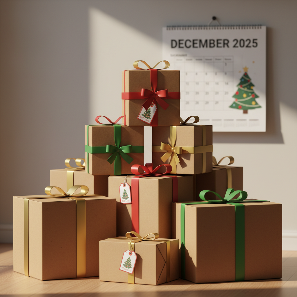 2025 연말 선물 배송 마감일 총정리... "12월 15일부터 순차 마감"