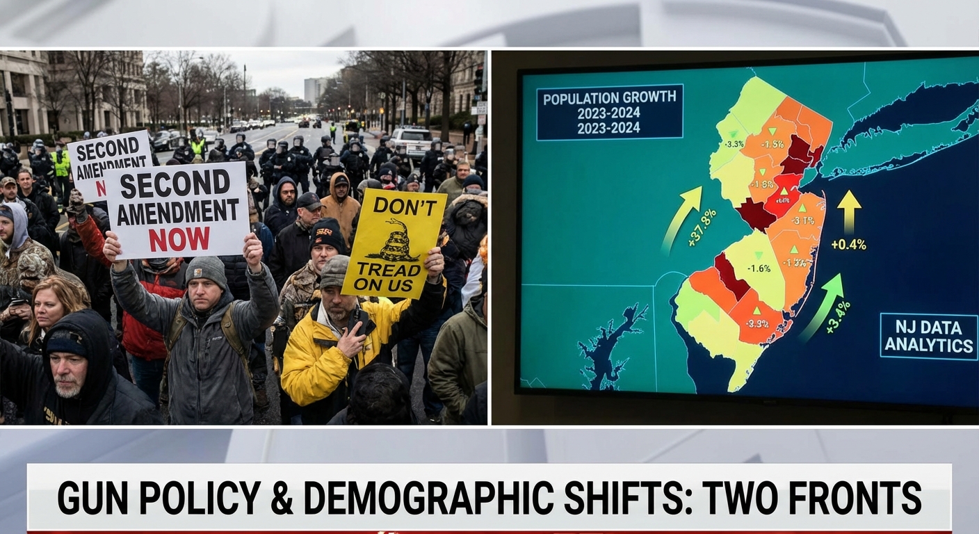 시위대 총기 소지 논란 격화… 뉴저지주, ICE 단속 맞서 감시 포털 추진