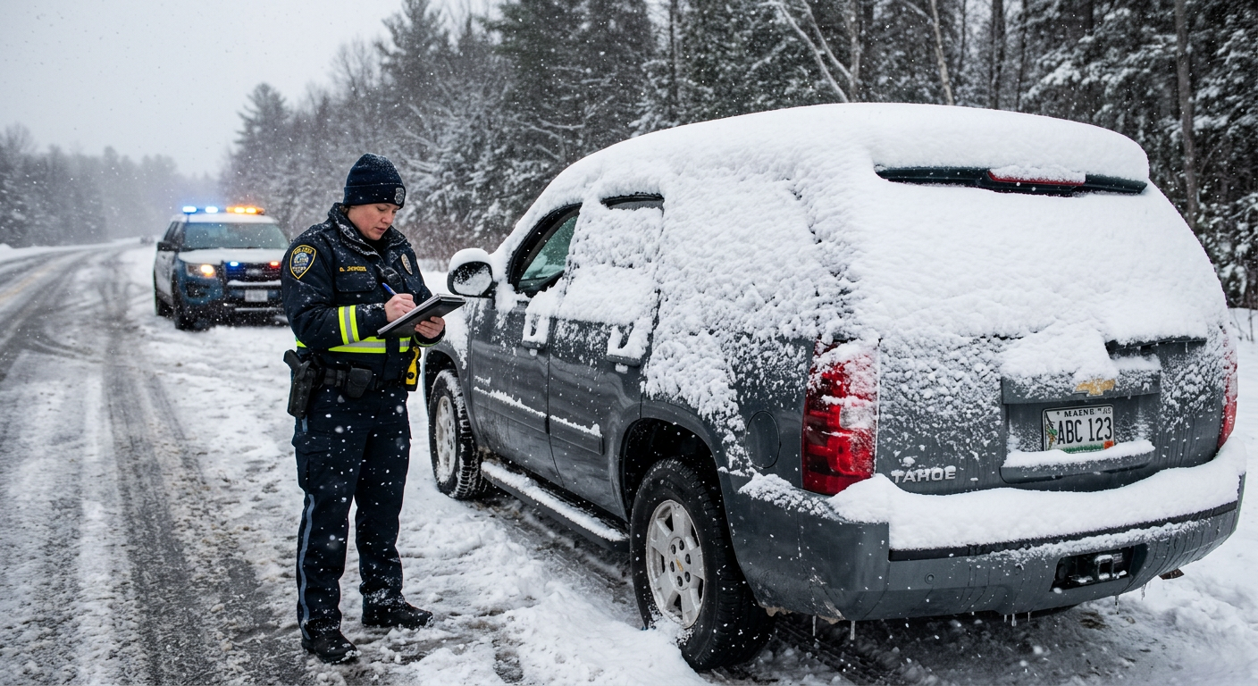 폭설 후 차량 눈 안 치우고 주행하면 '도로 위 흉기'… 경찰 집중 단속