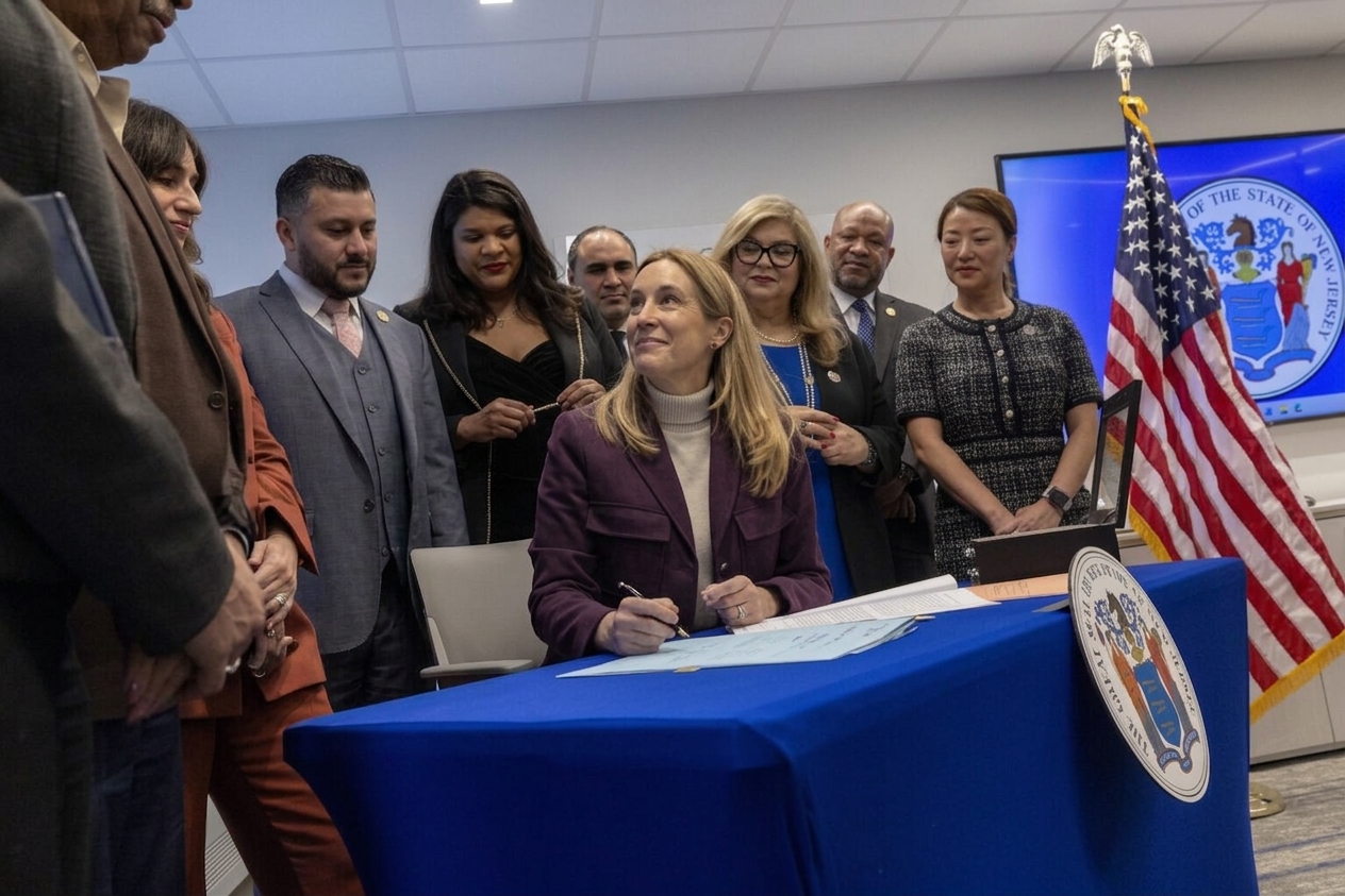 미키 셰릴 주지사, 법집행관 복면 착용 전면 금지 법안 공식 서명