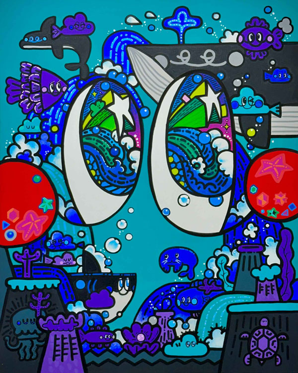 ACC Gallery "Resting" Acrylic on Canvas, 2023