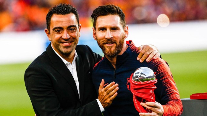 Info Main Bola - Xavi Sudah Rayu Messi Agar Balik ke Barca, tapi...