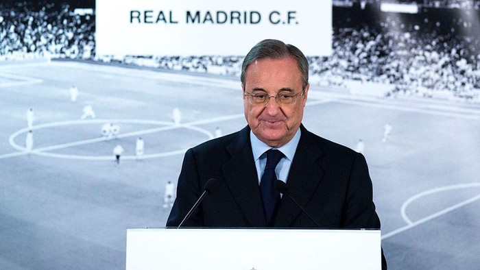 Info Main Bola - Florentino Perez Digosipkan Mundur, Ini Tanggapan Real Madrid