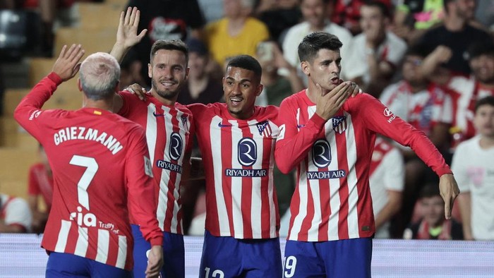 Info Main Bola - Vallecano Vs Atletico: Griezmann dkk. Pesta Gol 7-0