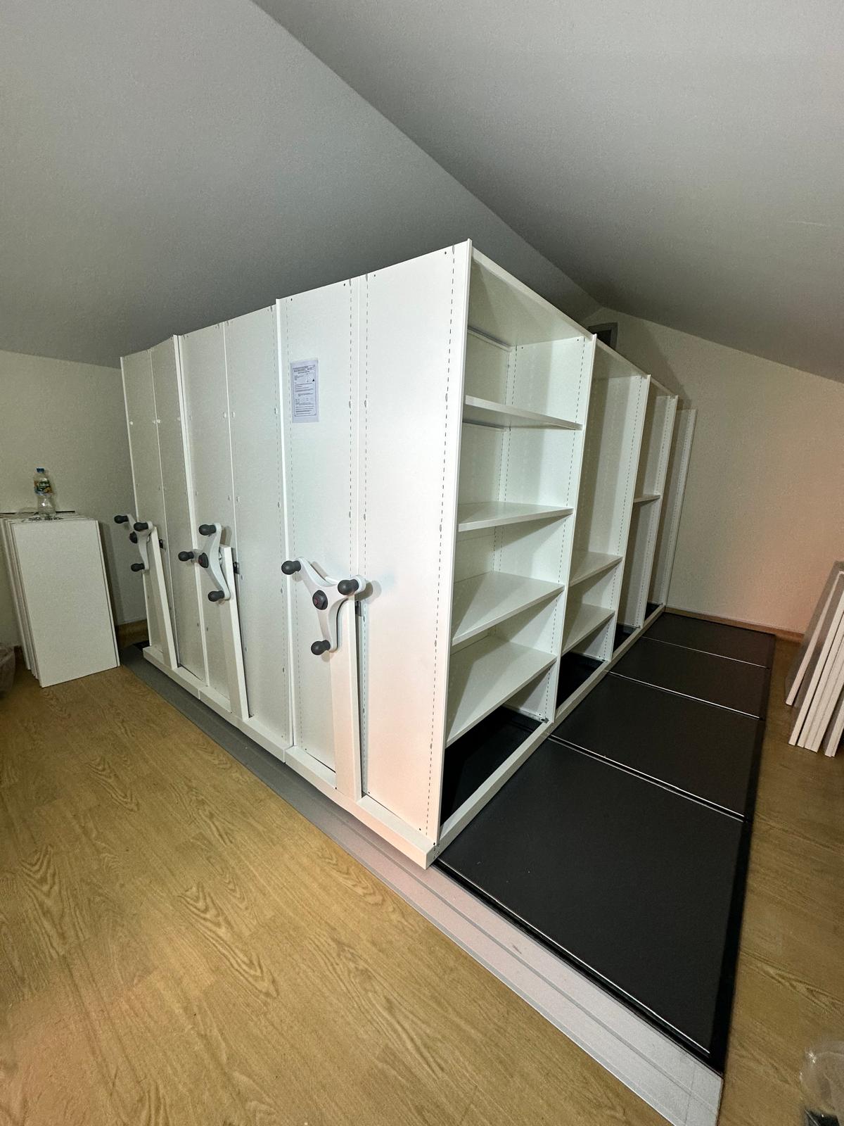 NHS Trust mobile shelving project, Reading, Berkshire — image 3