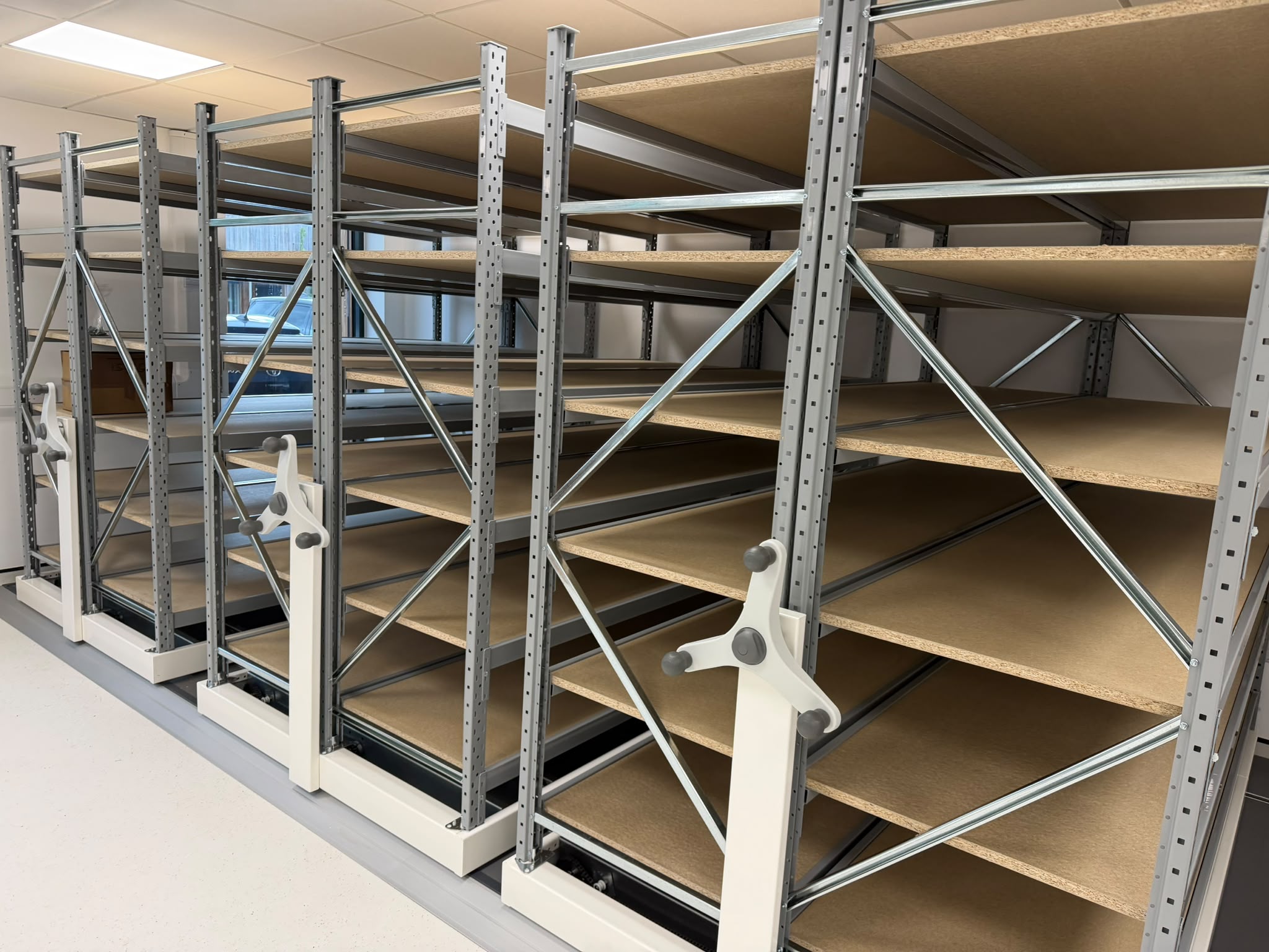 Storage-Equipment Principal Contractor mobile shelving project, Oxfordshire — image 1