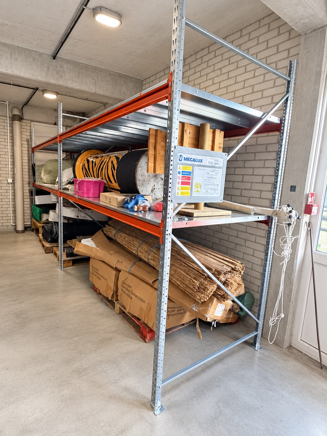 Heavy-duty longspan shelving installed at London Zoo