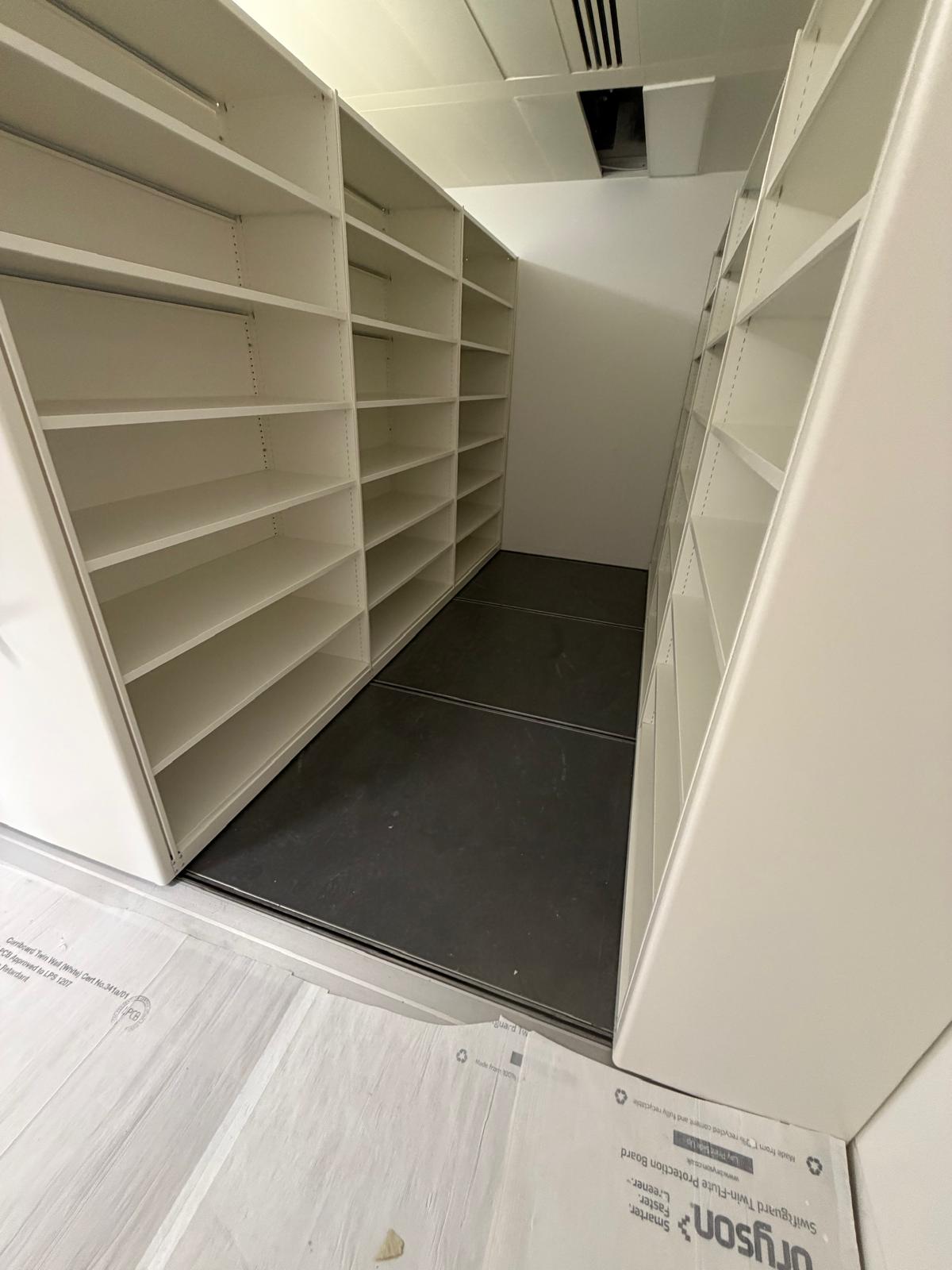 Large Healthcare Organisation mobile shelving project, Berkshire — image 4