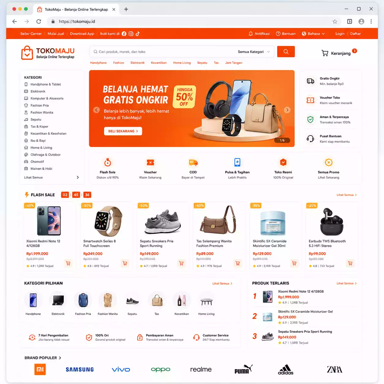 TOKO ONLINE WEB
