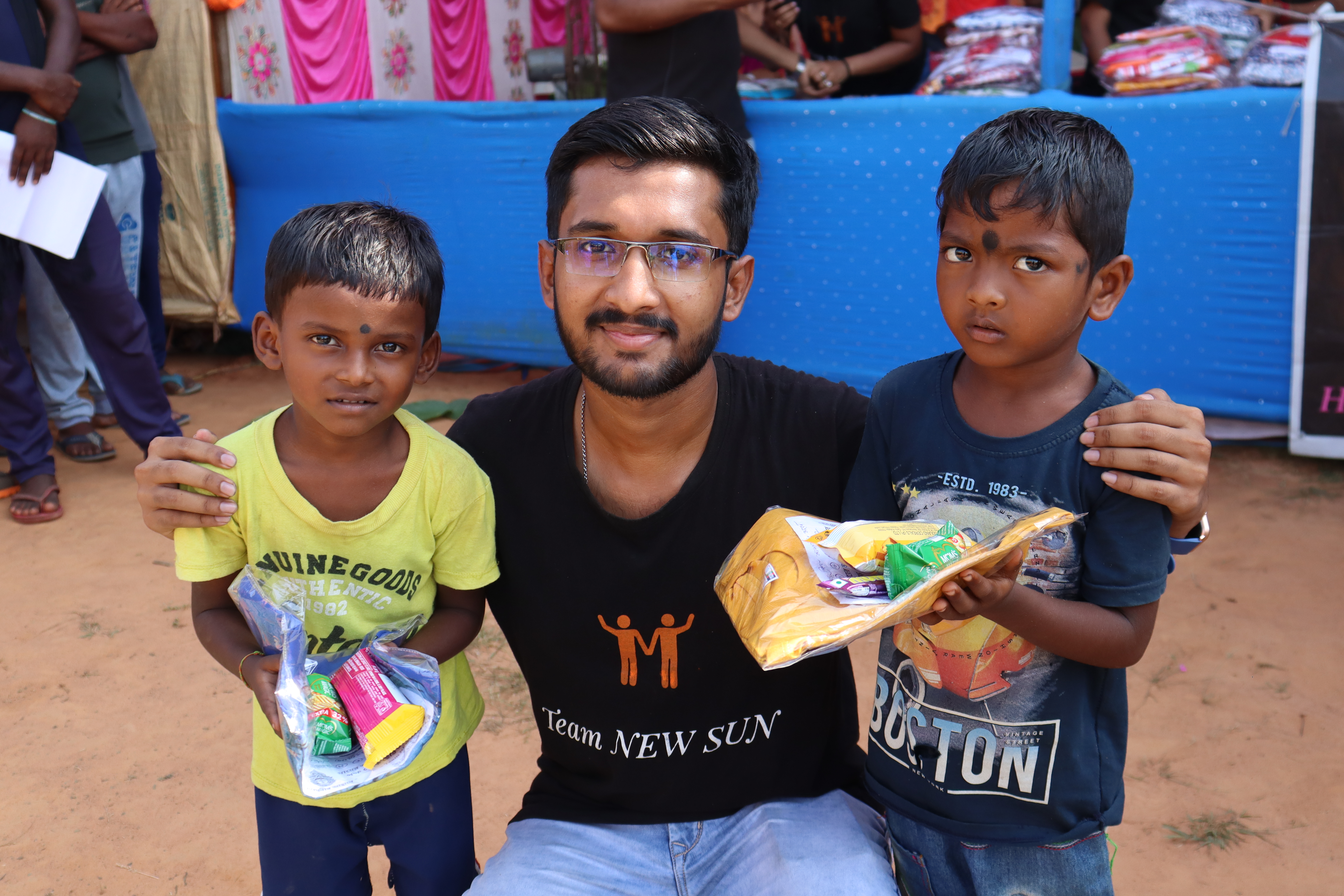 Sharing joy with children