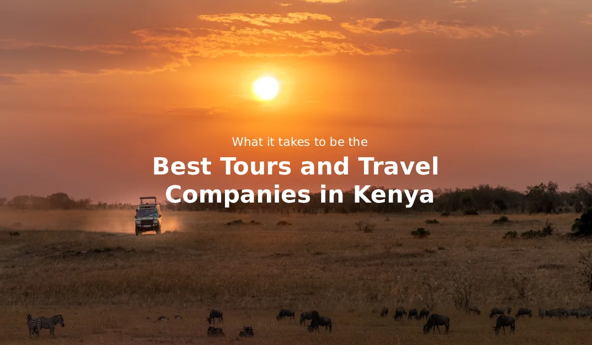 Best Tours and Travel Companies & Agents in Kenya: What it takes to be the best