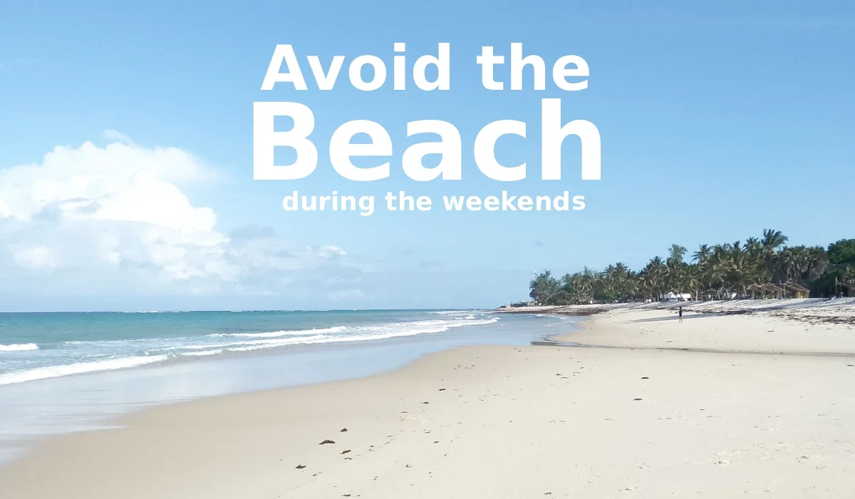 Why You Should Avoid the Beach on Weekends (The Smarter Way to Escape)
